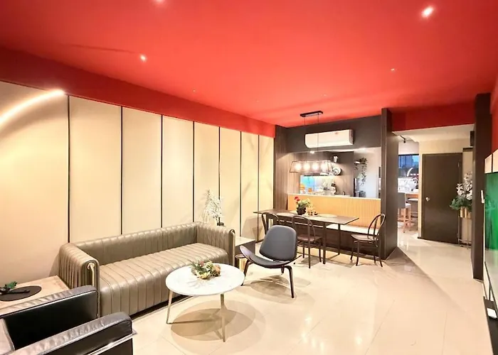 Luxury Loft 3br Sleeps 10 Near Bts Silom *