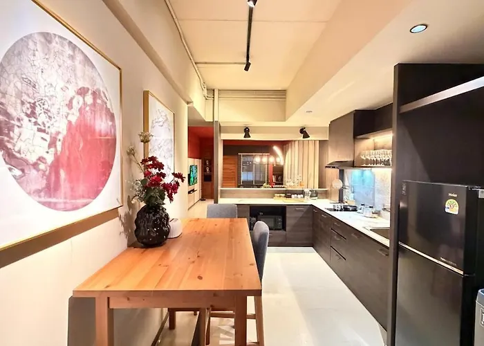 別墅 Luxury Loft 3br Sleeps 10 Near Bts Silom