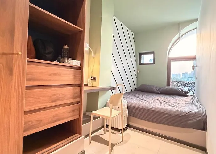 Luxury Loft 3br Sleeps 10 Near Bts Silom 別墅 曼谷